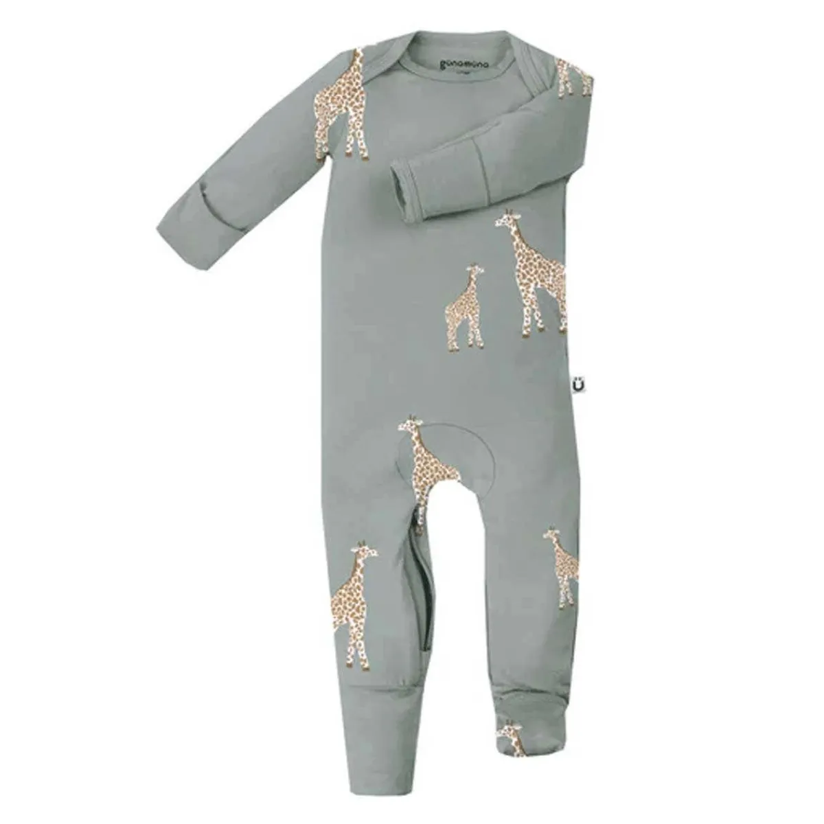 Onesies|Sleepers-Gunamuna Footie Convertible Pajama