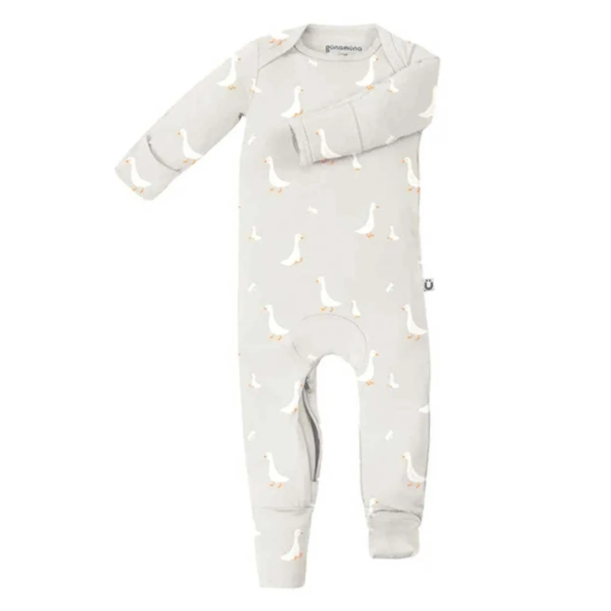 Onesies|Sleepers-Gunamuna Footie Convertible Pajama