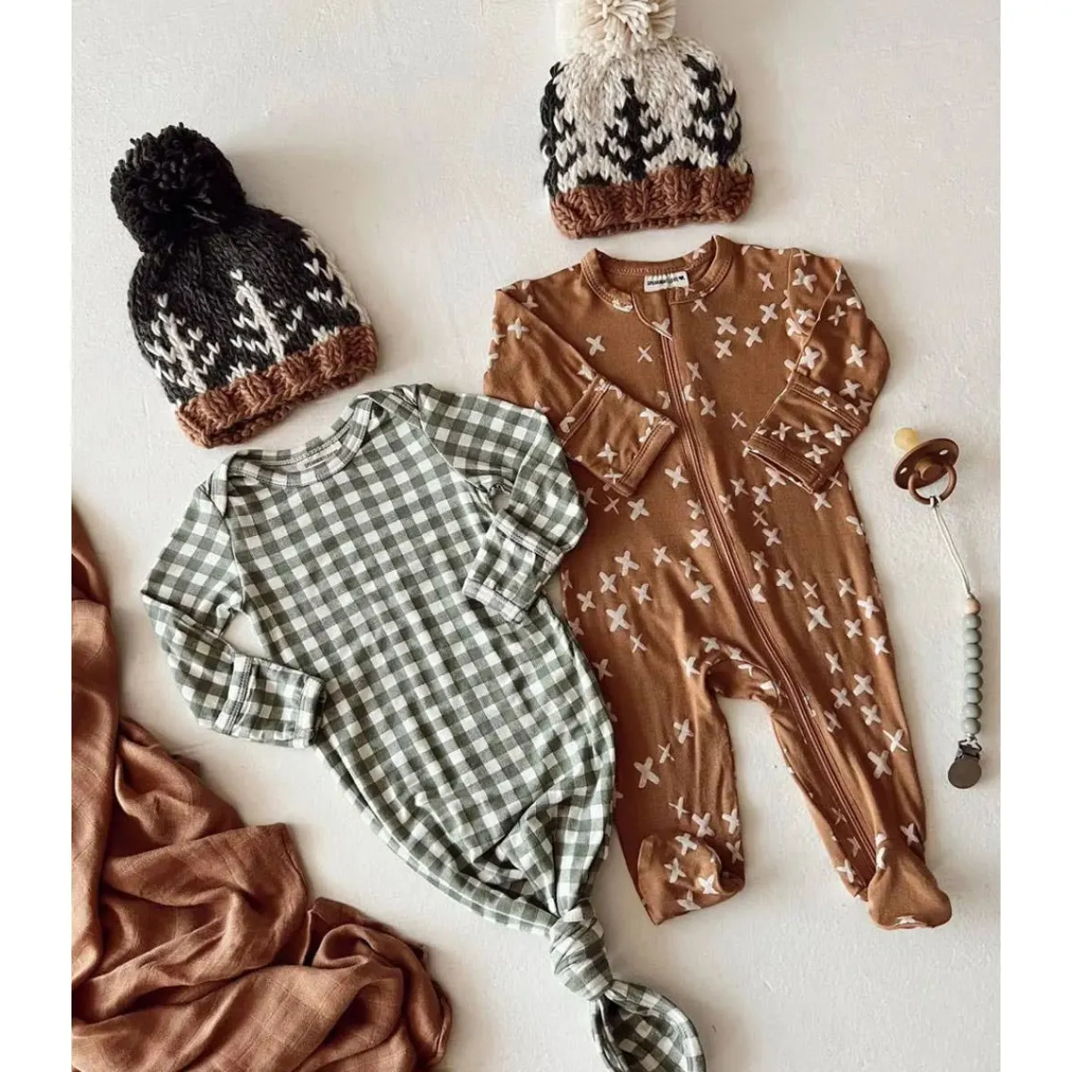 Winter Hats-Huggalugs Forest Knit Hat