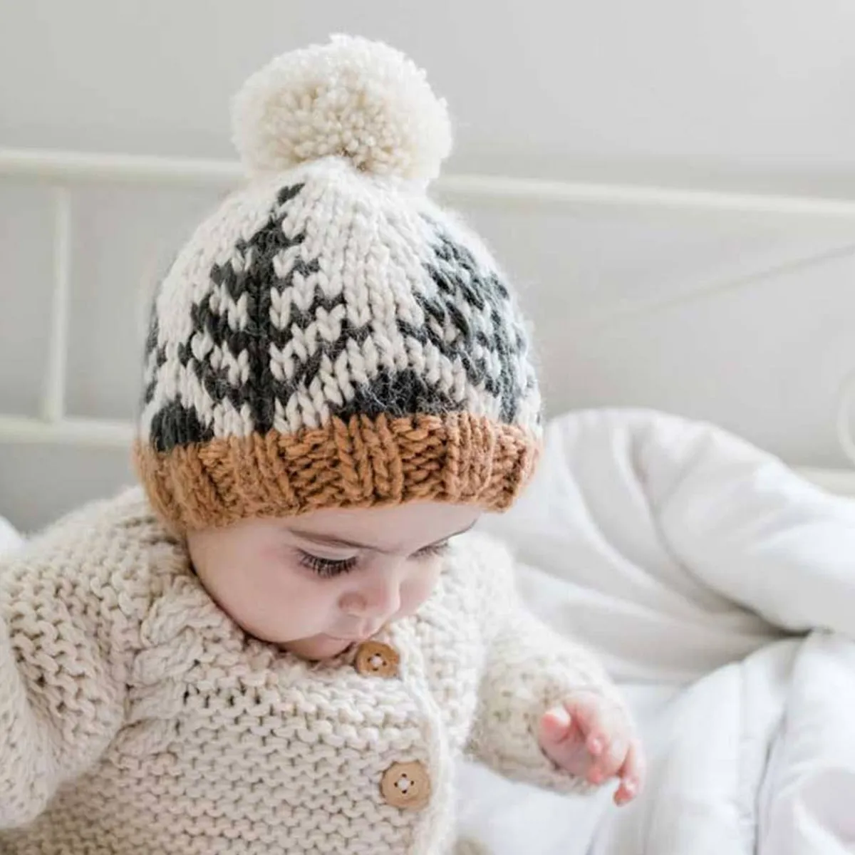 Winter Hats-Huggalugs Forest Knit Hat