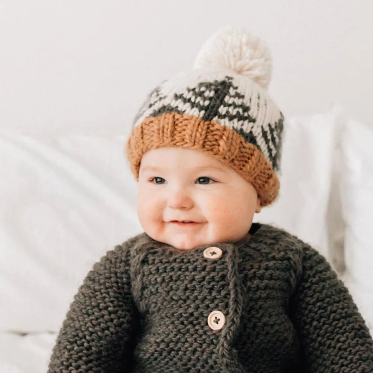 Winter Hats-Huggalugs Forest Knit Hat