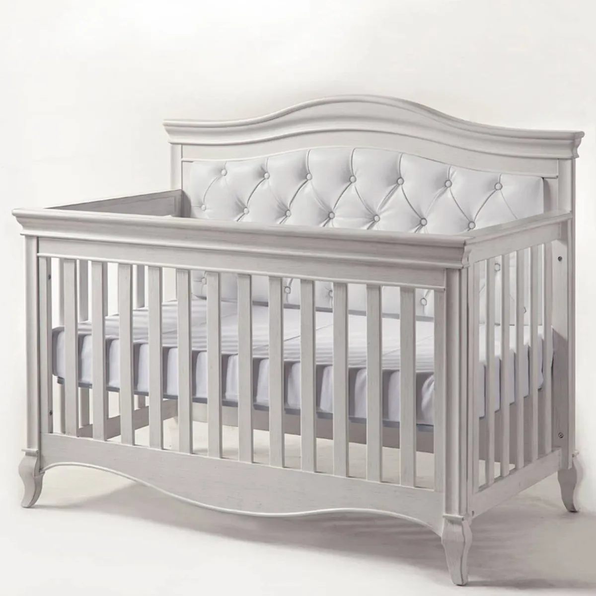Convertible Cribs-Pali Forever Crib with Vinyl Panel