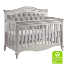 Convertible Cribs-Pali Forever Crib with Vinyl Panel
