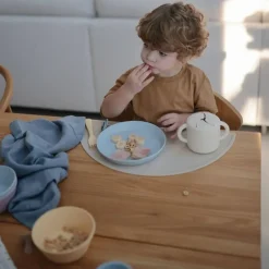 Kids Utensils|Toddler Training Utensils-Mushie Fork & Spoon Set