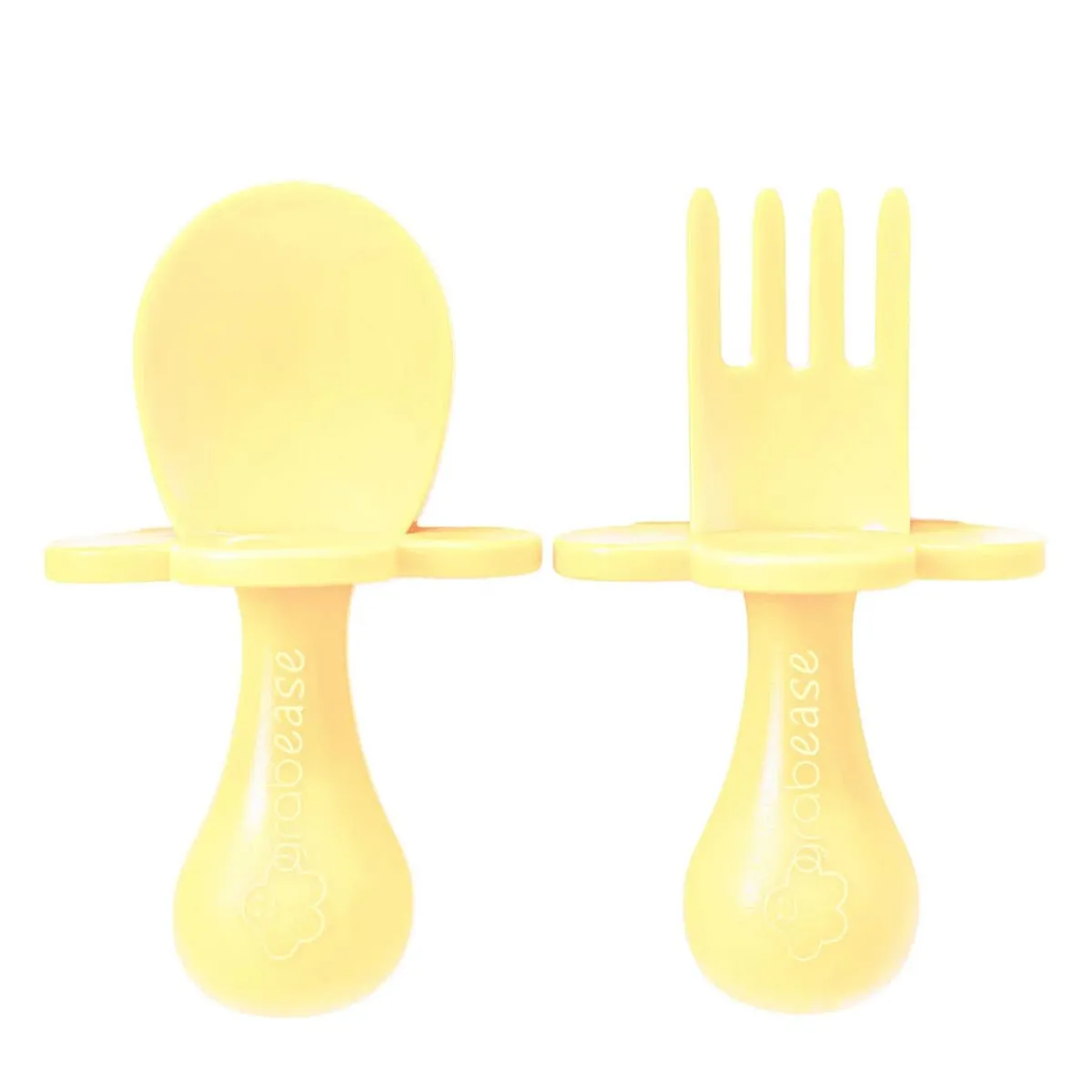 Toddler Training Utensils-Grabease Fork & Spoon Set