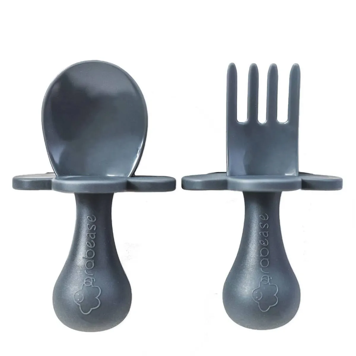 Toddler Training Utensils-Grabease Fork & Spoon Set