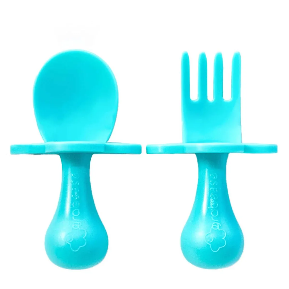 Toddler Training Utensils-Grabease Fork & Spoon Set