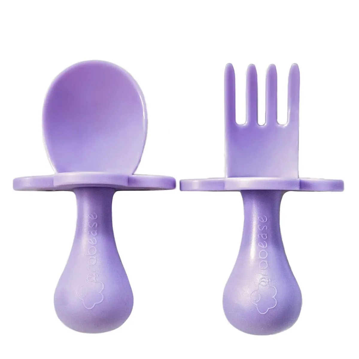 Toddler Training Utensils-Grabease Fork & Spoon Set