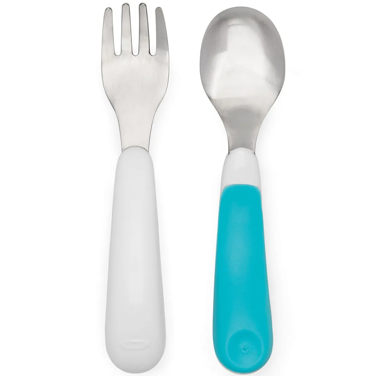 Kids Utensils|Toddler Training Utensils-Oxo Tot Fork & Spoon Set