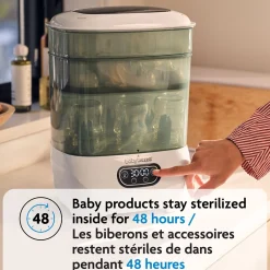 Bottle Warmers|Bottle Sterilizers-Baby Brezza Formula Pro Advance + Sterilizer Dryer Advance
