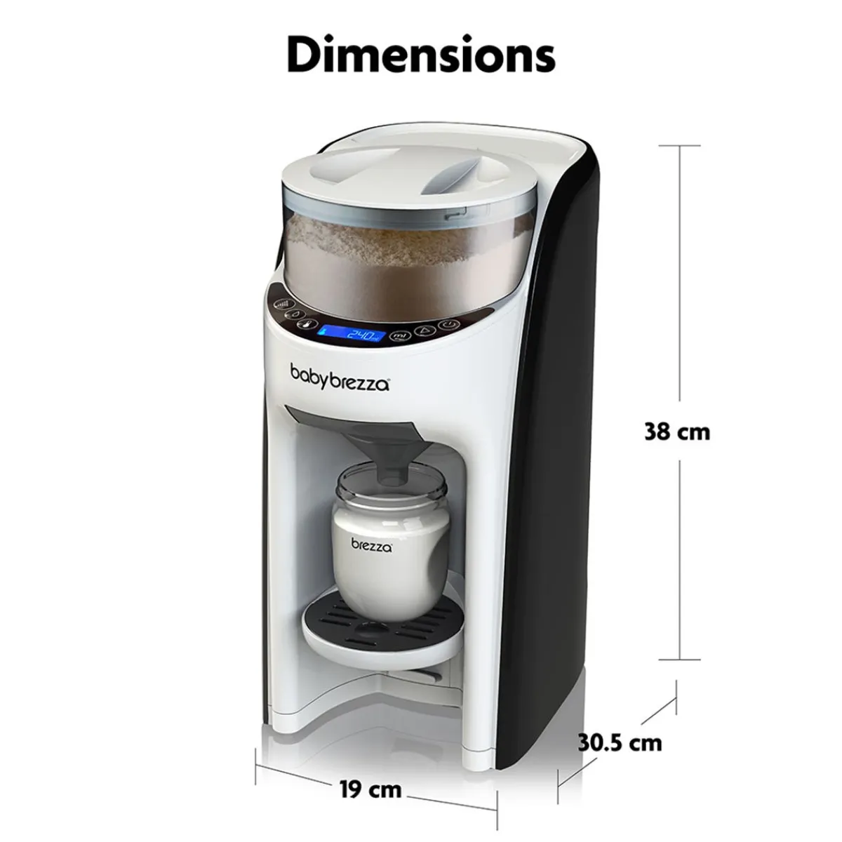 Baby Food Prep + Storage|Formula Dispensers-Baby Brezza Formula Pro Advanced