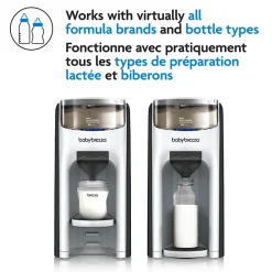 Formula Dispensers|Bottle Warmers-Baby Brezza Formula Pro Advanced - White on White