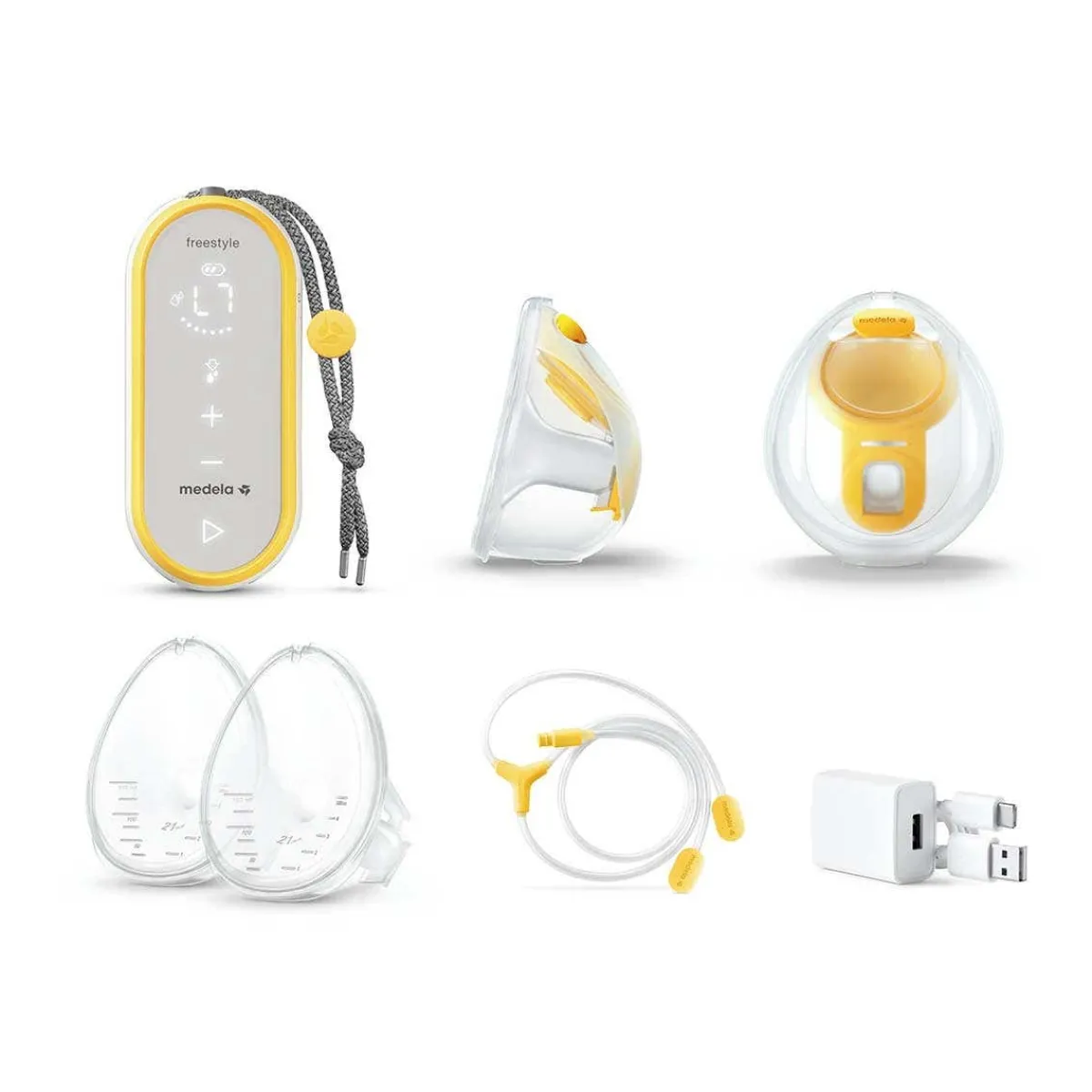 Breast Pumps + Accessories-Medela Freestyle Pump + 3-in-1 Pumping Bra