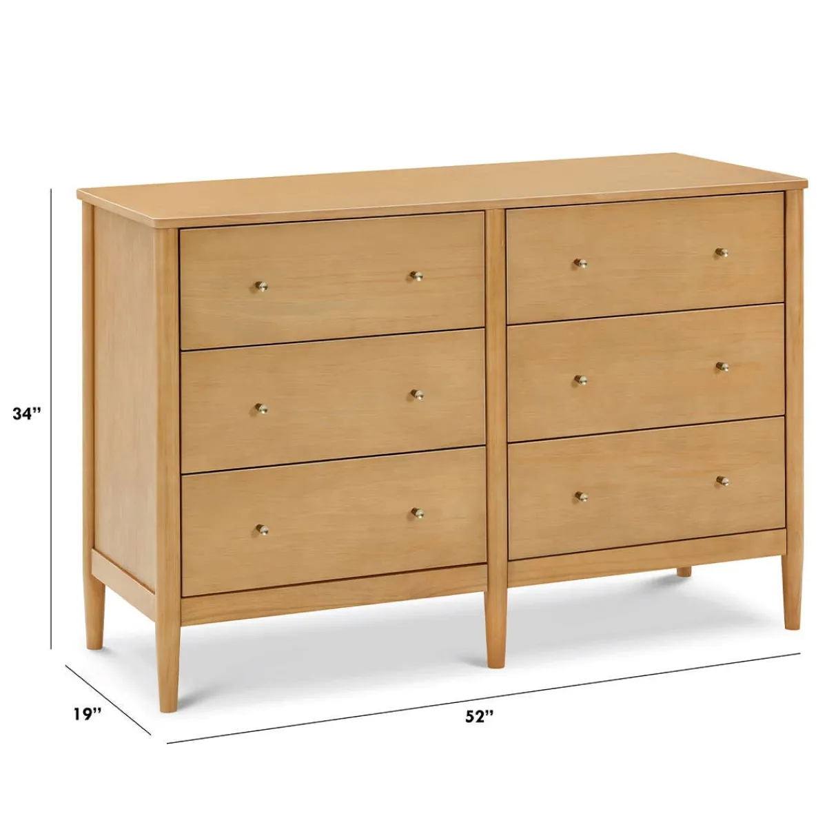 Dressers-DaVinci Frem 6 Drawer Dresser