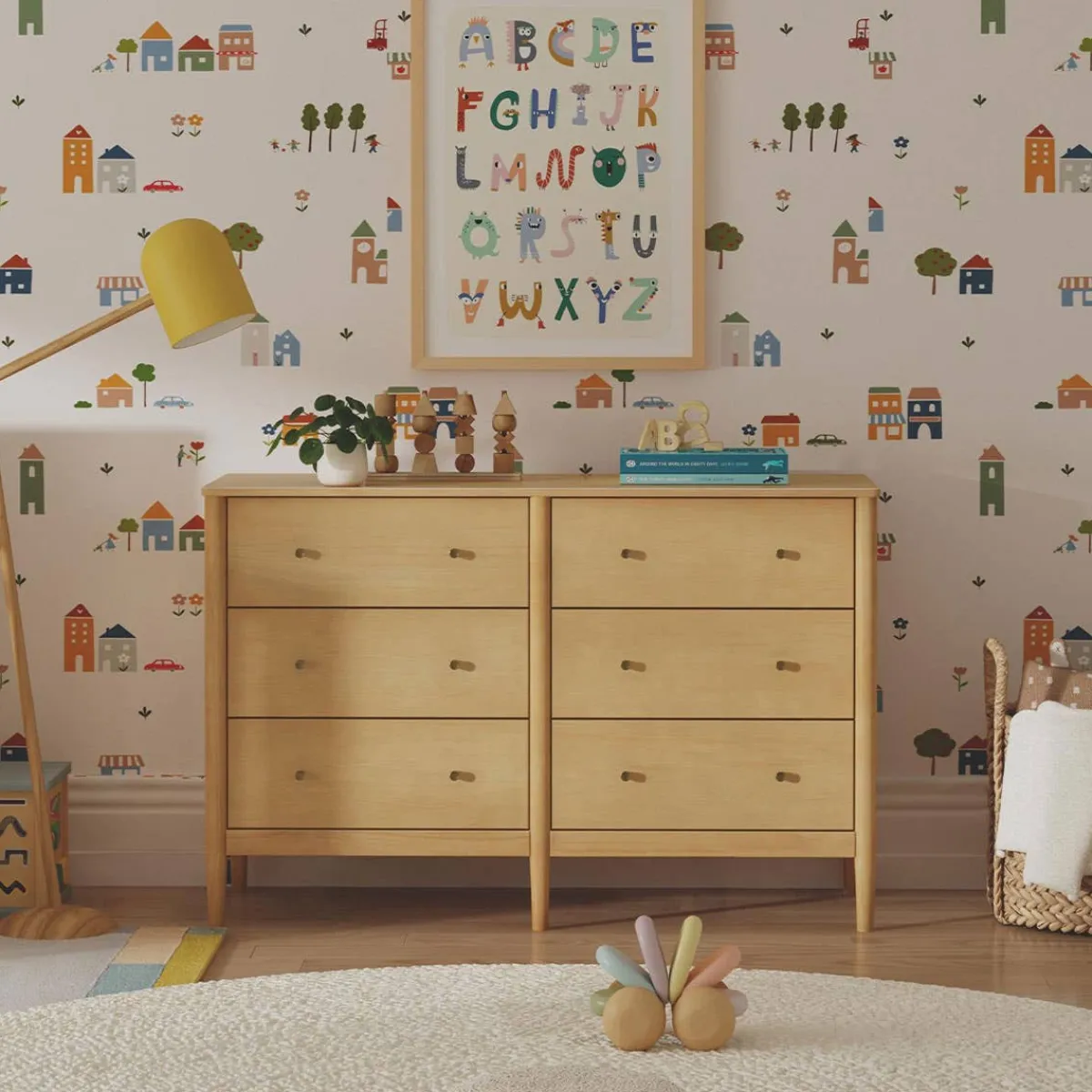 Dressers-DaVinci Frem 6 Drawer Dresser
