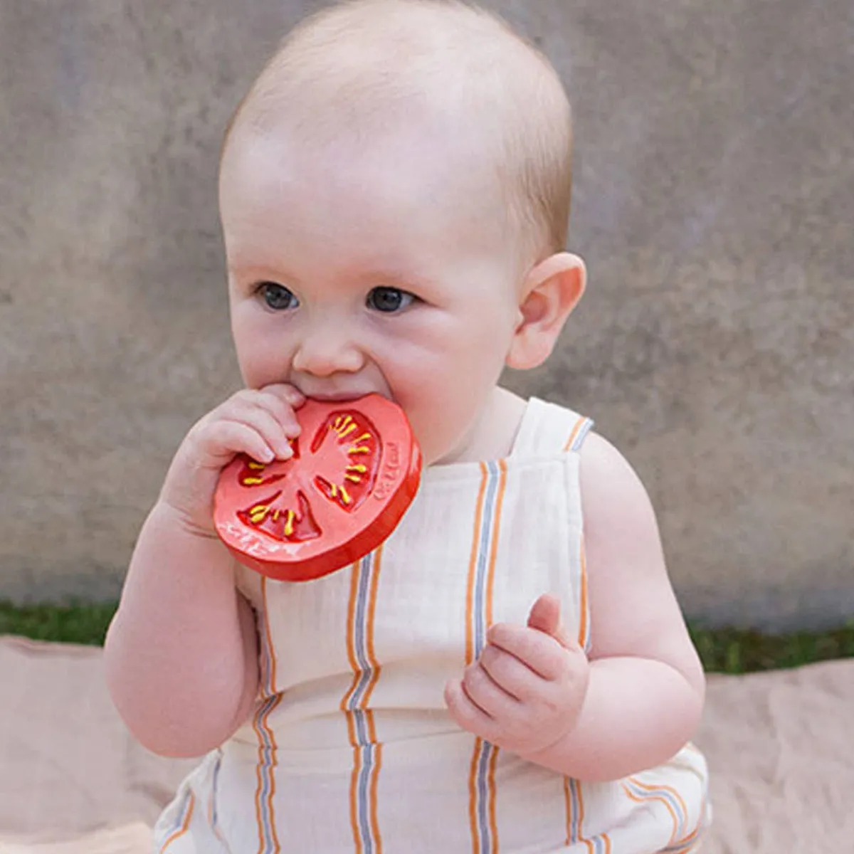 Teethers|Pacifiers + Clips-Oli & Carol Fruit & Veggie Teether