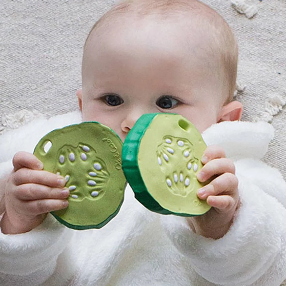 Teethers|Pacifiers + Clips-Oli & Carol Fruit & Veggie Teether