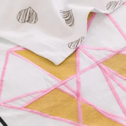 Kids Bedding-Lolli Living Full Duvet Set - Paper Hearts