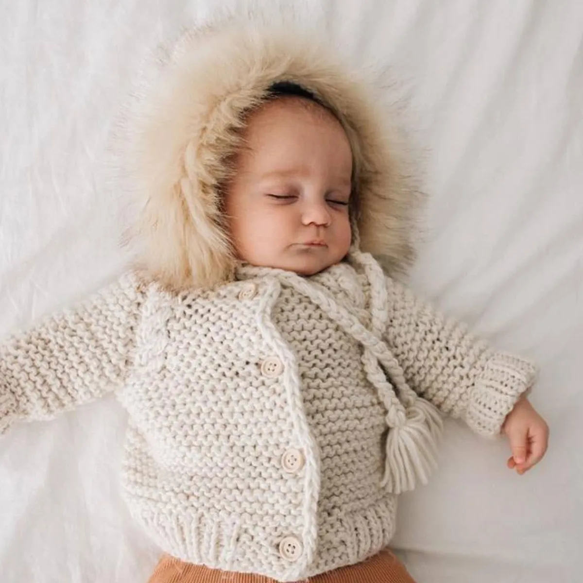 Winter Hats-Huggalugs Fur Bonnet