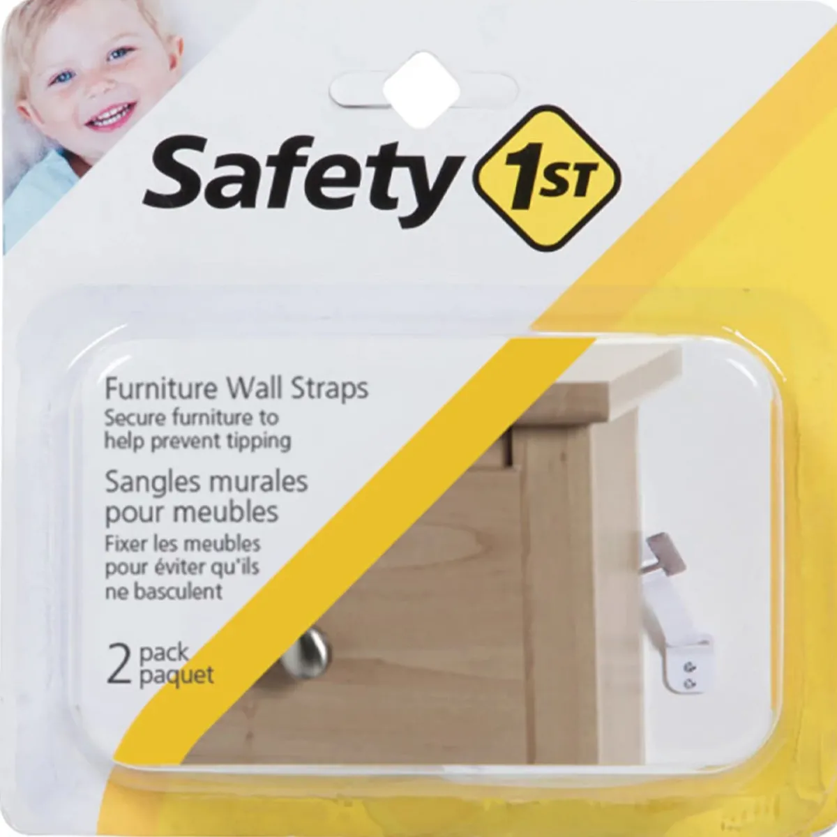 Baby Gates + Babyproofing-Safety 1st Furniture Wall Straps