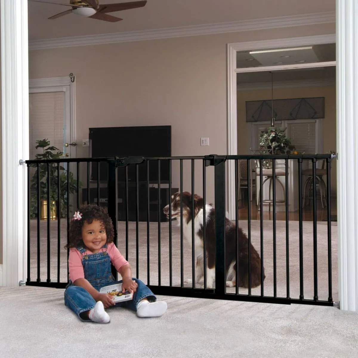 Baby Gates + Babyproofing-KidCo Gateway - Black