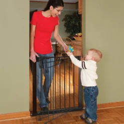 Baby Gates + Babyproofing-KidCo Gateway Pressure Plus - Black