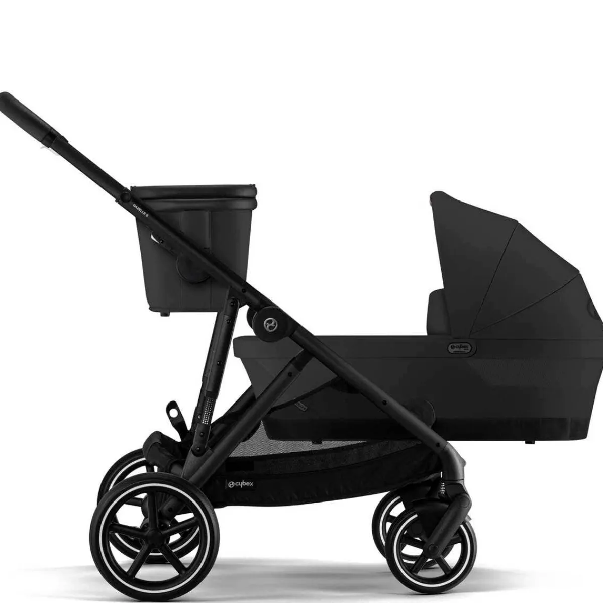 Stroller Accessories-Cybex Gazelle S Cot - Moon Black