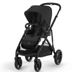 All-Terrain Strollers|Full-Sized Strollers-Cybex Gazelle S Stroller - Black/Moon Black
