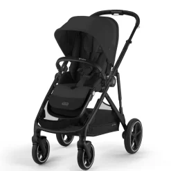 All-Terrain Strollers|Full-Sized Strollers-Cybex Gazelle S Stroller - Black/Moon Black