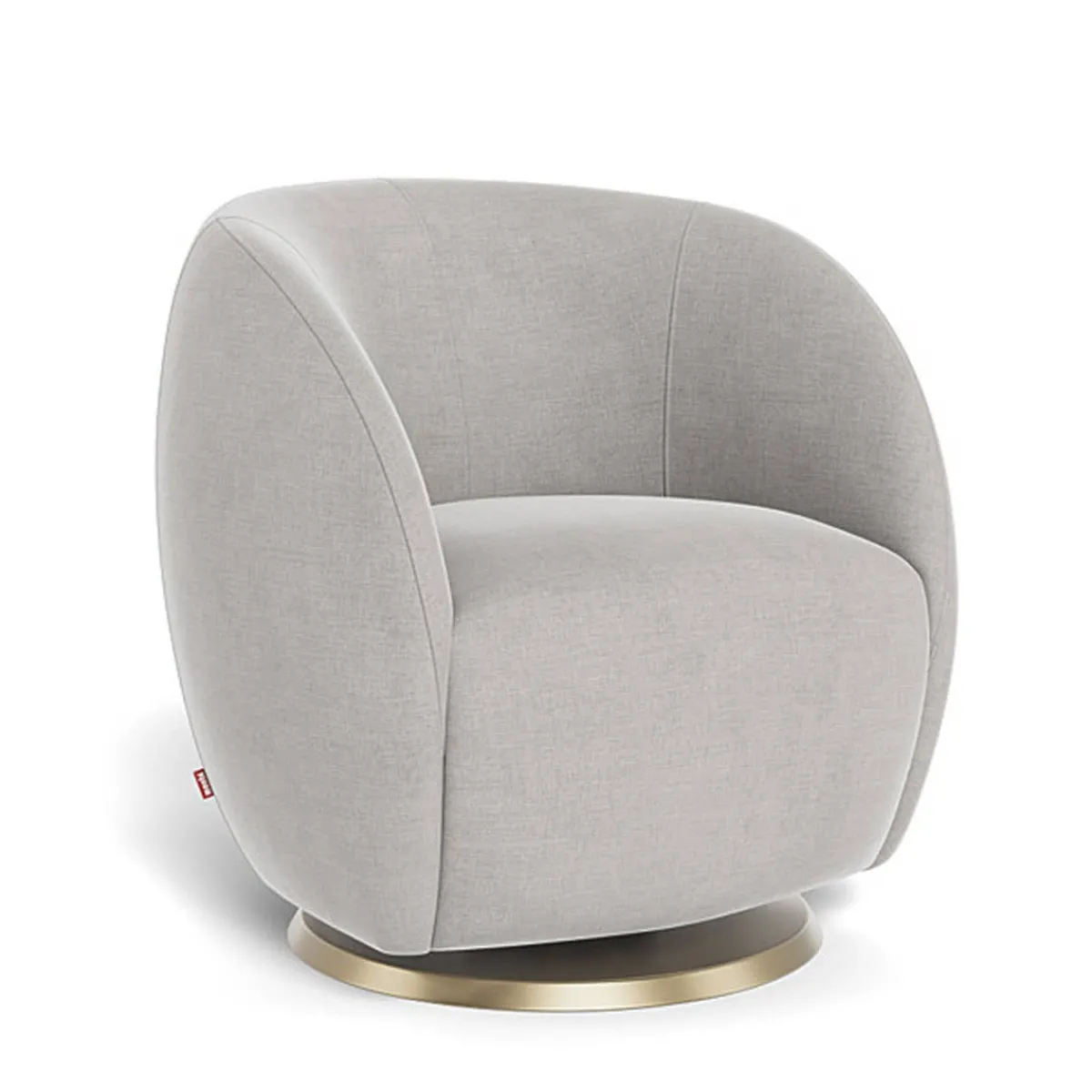 Gliders-Monte Design Gem Swivel Glider - European Fabric