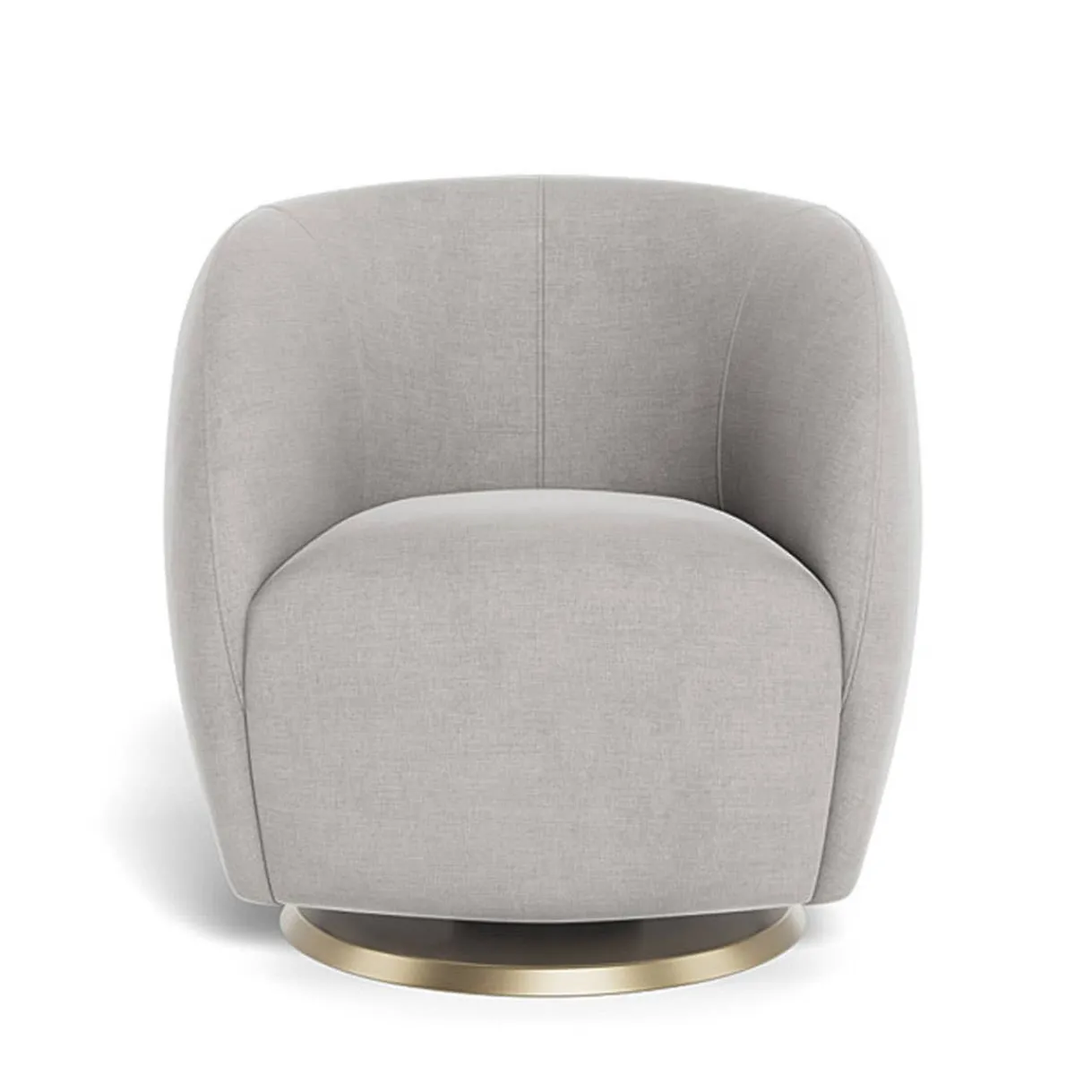 Gliders-Monte Design Gem Swivel Glider - European Fabric