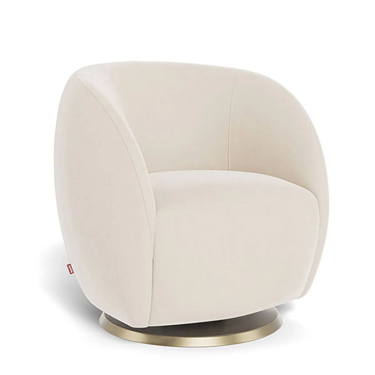 Gliders-Monte Design Gem Swivel Glider - European Fabric