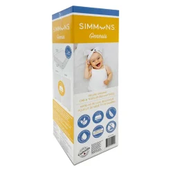 Crib Mattresses-Simmons Genesis Crib Mattress in a Box