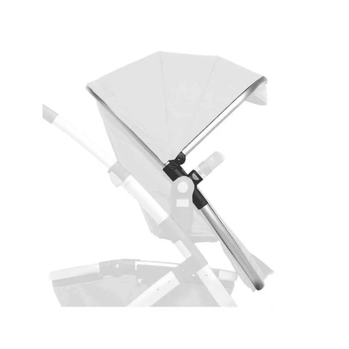 Stroller Accessories-Joolz Geo2 Upper Cot & Seat Silver