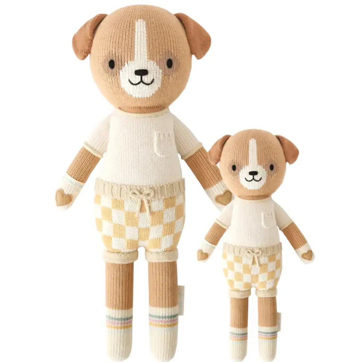 Plush Animals|Knit Animals-cuddle + kind George the Dog