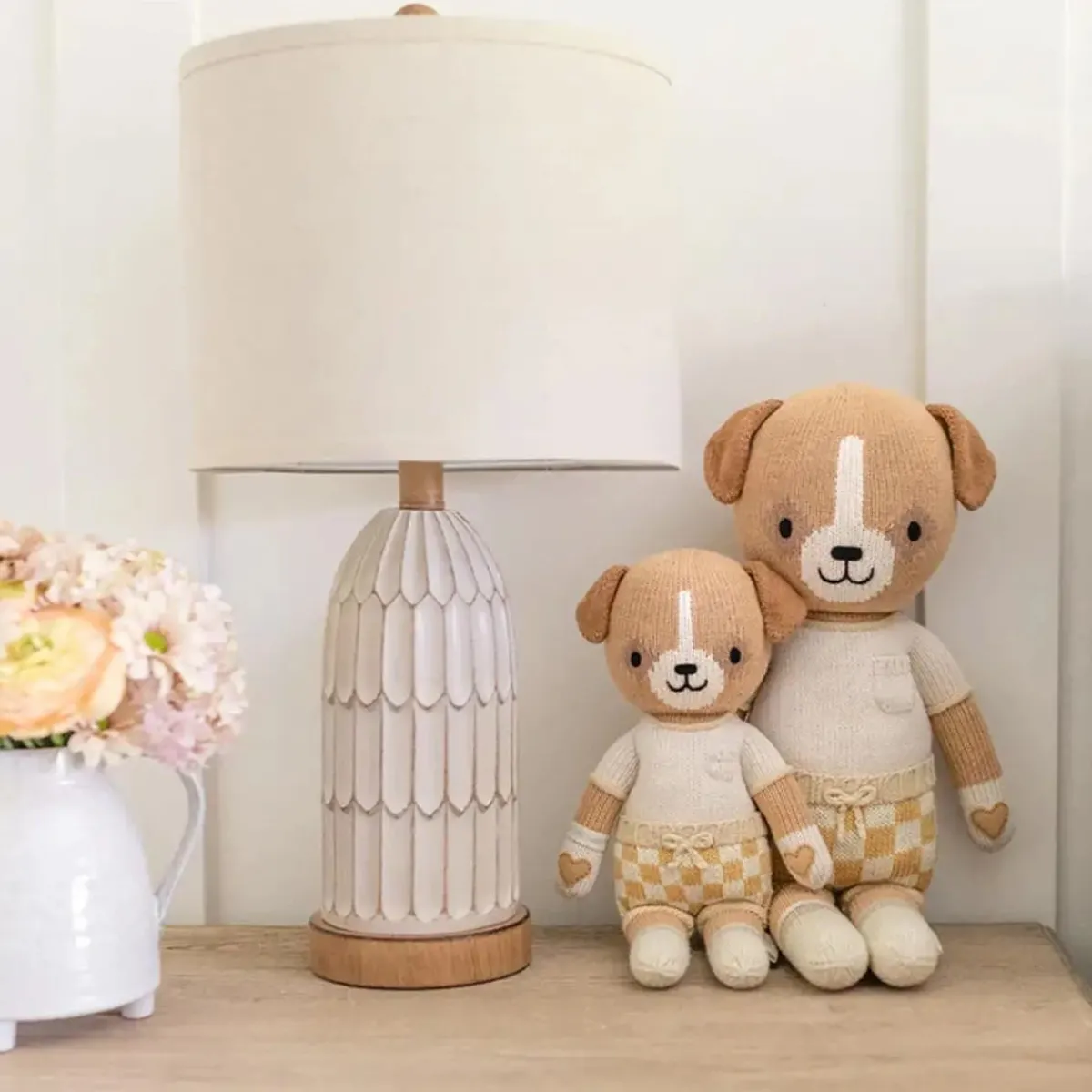 Plush Animals|Knit Animals-cuddle + kind George the Dog
