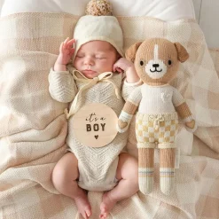 Plush Animals|Knit Animals-cuddle + kind George the Dog