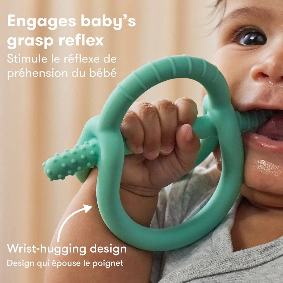 Teethers|Pacifiers + Clips-Fridababy Get-A-Grip Teether