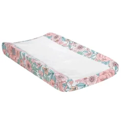 Changing Pads + Covers-Lambs & Ivy Giraffe & a Half Change Pad Cover