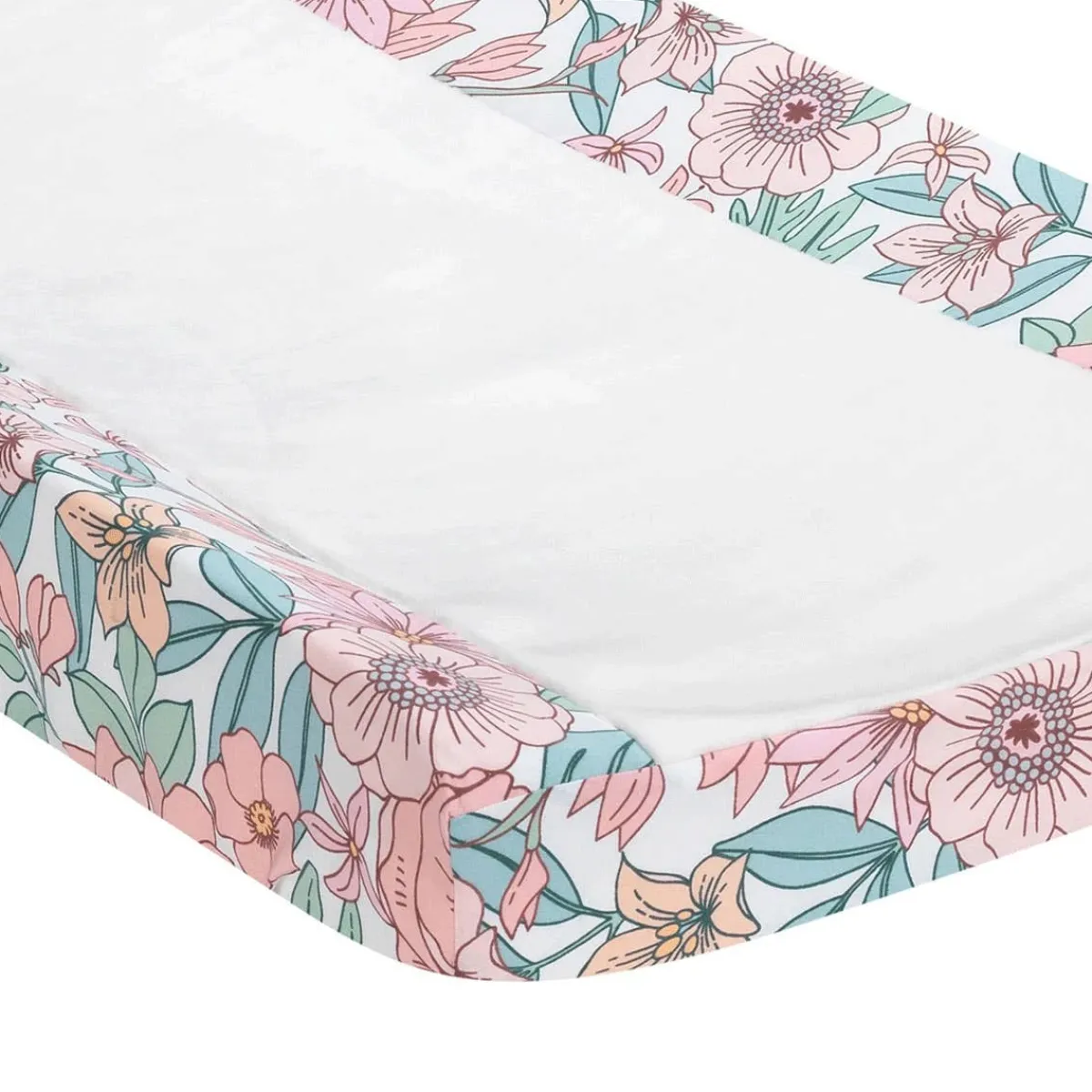 Changing Pads + Covers-Lambs & Ivy Giraffe & a Half Change Pad Cover