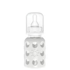 Sippy Cups + Straw Cups|Glass Baby Bottles-Lifefactory Glass Baby Bottle (4 oz)