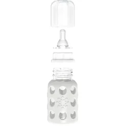 Sippy Cups + Straw Cups|Glass Baby Bottles-Lifefactory Glass Baby Bottle (4 oz)