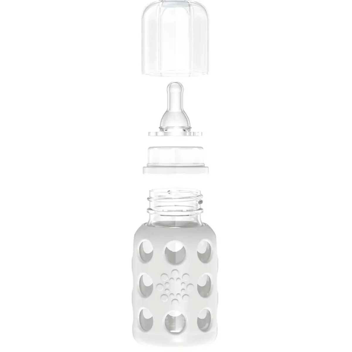 Sippy Cups + Straw Cups|Glass Baby Bottles-Lifefactory Glass Baby Bottle (4 oz)