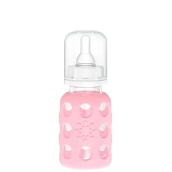 Sippy Cups + Straw Cups|Glass Baby Bottles-Lifefactory Glass Baby Bottle (4 oz)