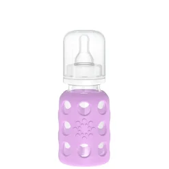 Sippy Cups + Straw Cups|Glass Baby Bottles-Lifefactory Glass Baby Bottle (4 oz)