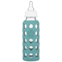 Sippy Cups + Straw Cups|Glass Baby Bottles-Lifefactory Glass Baby Bottle (9 oz)