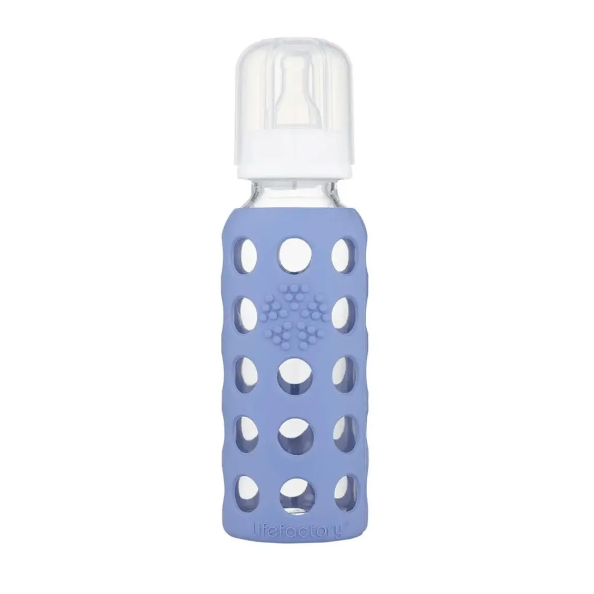 Sippy Cups + Straw Cups|Glass Baby Bottles-Lifefactory Glass Baby Bottle (9 oz)