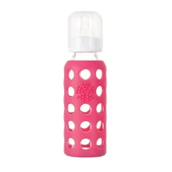 Sippy Cups + Straw Cups|Glass Baby Bottles-Lifefactory Glass Baby Bottle (9 oz)