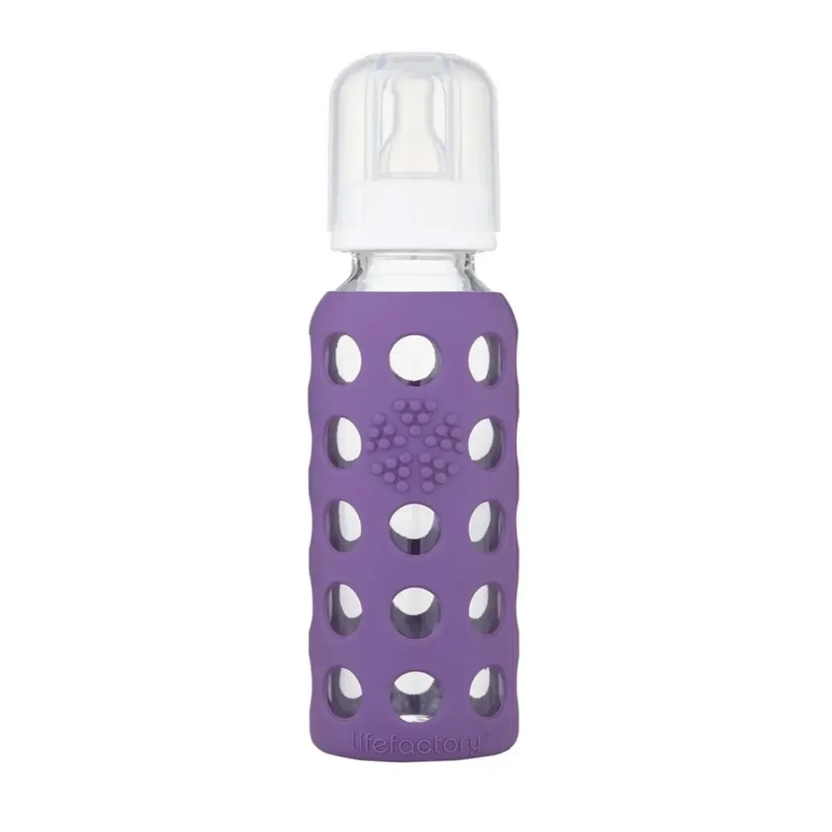 Sippy Cups + Straw Cups|Glass Baby Bottles-Lifefactory Glass Baby Bottle (9 oz)