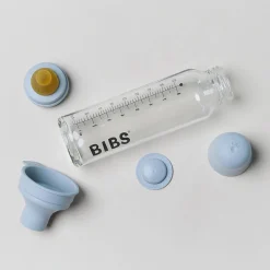 Glass Baby Bottles|Baby Bottles-Bibs Glass Bottle Complete Set (225 mL)
